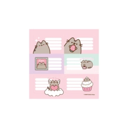 Imagen de Etiquetas Pusheen Mooving