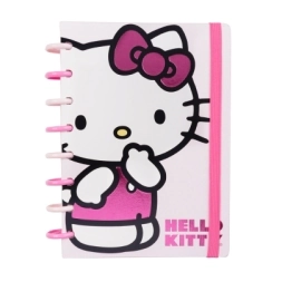 Imagen de Mooving Loop - Cuaderno De Discos A5 Hello Kitty Mooving