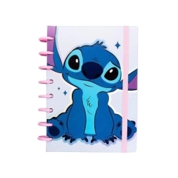 Imagen de Cuaderno De Discos Mooving Loop A5 Stitch.