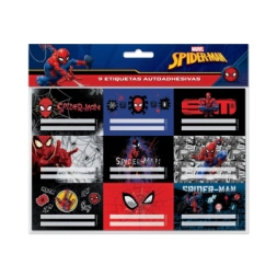 Imagen de Etiquetas Autoadhesivas Spiderman