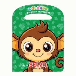 Imagen de Libro Colorea Graciosos Animalitos De La Selva