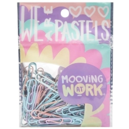 Imagen de Maw Pastel - Paper Clips 33 Mm 60 U. Mooving