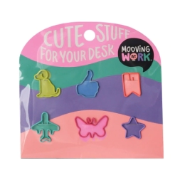Imagen de Maw Mania - Paper Clips Con Forma X6 Mooving