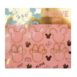 Imagen de Maw Mickey&minnie - Paper Clips Con Forma X 6