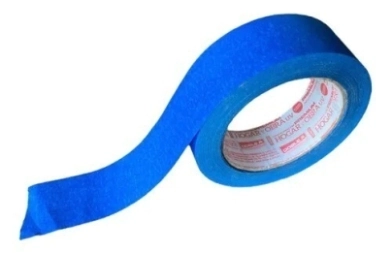 Imagen de Cinta De Enmascarar Uv Azul 36mm X 50m