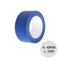 Imagen de Cinta De Enmascarar Uv Azul 48mm X 50m