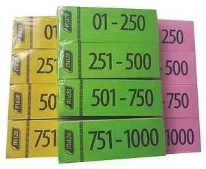 Imagen de Talonario Guardarropa 1-200