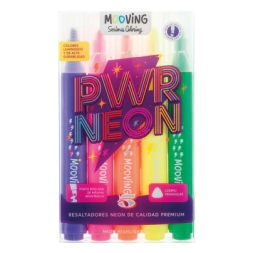 Coloring- Resaltadores Neon X 5 Mooving