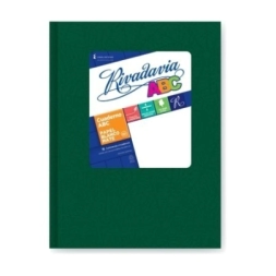 Cuaderno Abc AraÑa 19x23,5 Rivadavia T/d Verde - 98 Hjs Cuadriculadas