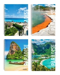 Imagen de Cuaderno Asamblea Paisajes Paraisos 21x29,70 - 80hjs Rayadas