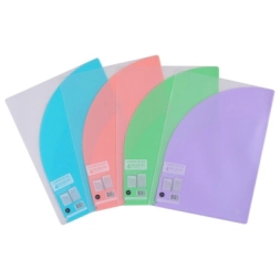 Imagen de Carpeta A4 C/4 Bolsillos Col Pastel Fw