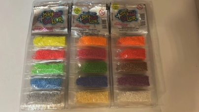 Imagen de Brillantina Surtida Fluo X 5 Sobres X 20 Blister
