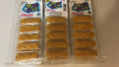 Imagen de Brillantina Dorado X 5 Sobres X 20 Blister