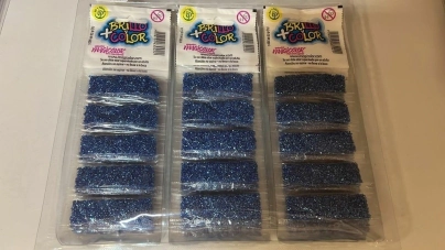Imagen de Brillantina Azul X 5 Sobres X 20 Blister
