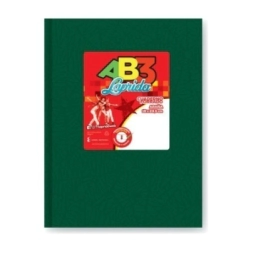 Cuaderno Laprida Ab3 19x23 T/d AraÑa Verde 50 Hjs Cuadriculadas