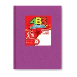 Imagen de Cuaderno Laprida Ab3 19x23 T/d AraÑa Lila 50hjs Rayadas