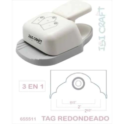 Imagen de Perforadora Para Tag Regulable Redondeado
