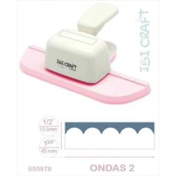 Imagen de Perforadora Artistica De Guardas Jumbo Ondas 2