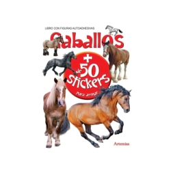 Imagen de Libro Para Armar: Caballos + 50 Stickers