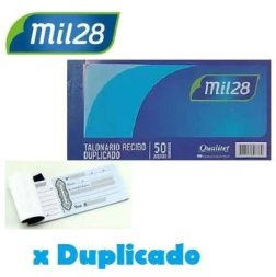 Imagen de Talonario Duplicado Chico X50 Hjs