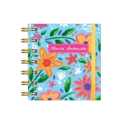 Imagen de Mini Cuaderno Camelia T/d Con Elastico