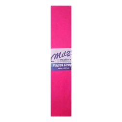 Imagen de Papel Crepe Fucsia 50x200 Cm (solo X10 Unidades)