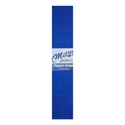 Imagen de Papel Crepe Azul 50x200 Cm (solo X10 Unidades)