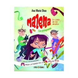 Imagen de Libro Malena En La Casa De Los Abuelos - Leo Con Pictogramas