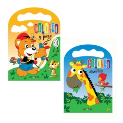 Imagen de Libro Coloreo Y Juego