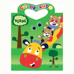 Imagen de Libro Coloreando Verde