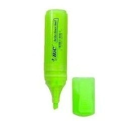Imagen de Resaltador Bic Chato Text Verde