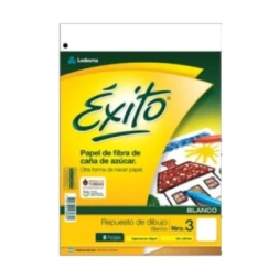 Imagen de Rto Exito Dib N3 Carta Blanco X 8hj