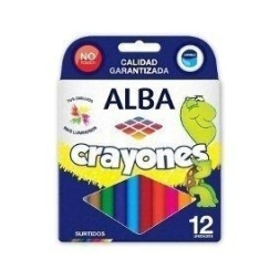Imagen de Crayones Alba Trad. Grande X12