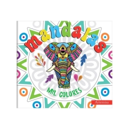 Imagen de Libro Para Colorear Mandalas - Elefante Mil Colores