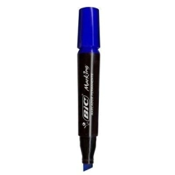 Imagen de Marcador Bic Marking Permanente P/chata Azul