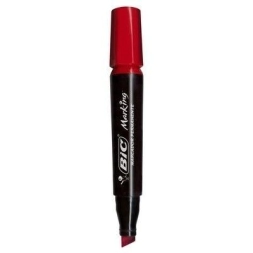 Imagen de Marcador Bic Marking Permanente P/chata Rojo