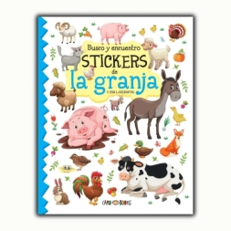 Imagen de Libro Busco Y Encuentro Stickers De La Granja