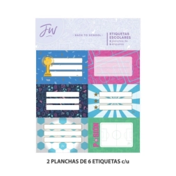 Imagen de Etiquetas Fw Escolares Pasión