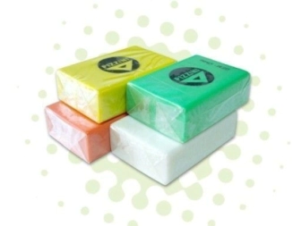 Imagen de Goma Escolar Mini 30x20x10 Mm Fluo