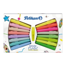 Imagen de Set Resaltadores Flash Combinado Buho X16 Pelikan