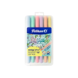 Imagen de Marcador Markana Pincel Pastel Estuche X 12 Pelikan