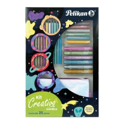 Imagen de Kit Creativo Metalico X25 Pelikan
