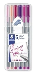 Imagen de Marcador Staedtler X6 Unid 334 0,3mm Flamingos