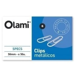 Imagen de Clip Metal N°6 50mm X50uni