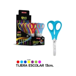 Imagen de Tijera Escolar 13cm Azul