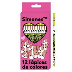 Imagen de Lapices Color Simones X12
