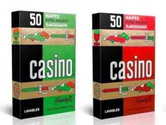 Imagen de Naipes Casino Celuplastic 50 Cartas