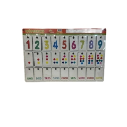 Imagen de Juego DidÁctico Abc Placa 3d NÚmeros