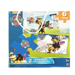 Imagen de Rompecabezas Paw Patrol 6 Pzas