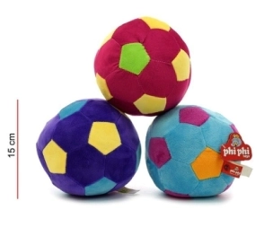 Imagen de Pelota De Futbol Con Sonajero 15cm